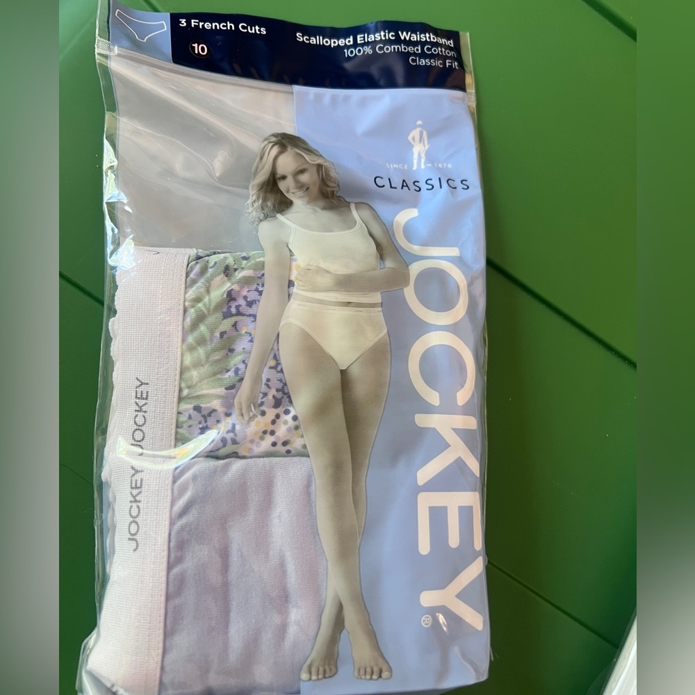 COPY - Jockey Classics Scalloped Elastic Waistband French Cut Briefs size 10 - …